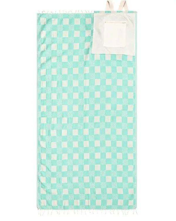 ⏰2026 HOT SALE 49% OFF - 🏖️2-in-1 Convertible Towel & Backpack with Inner Zip Pocket & Sand-Repelling Fabric