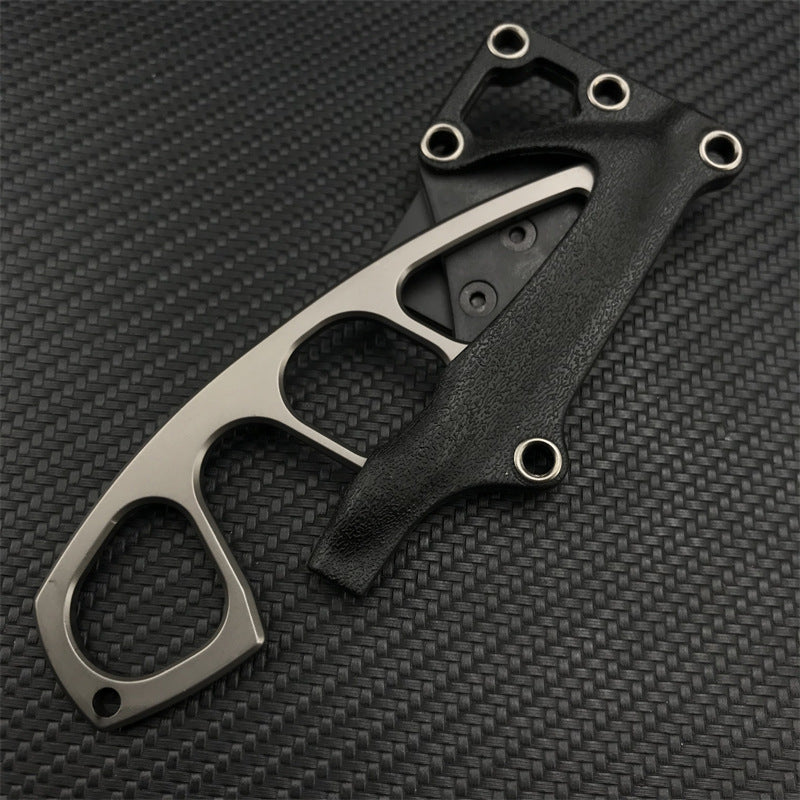 Dailyard Tactical EDC Knife with Multi-Carry Sheath & Belt Clip