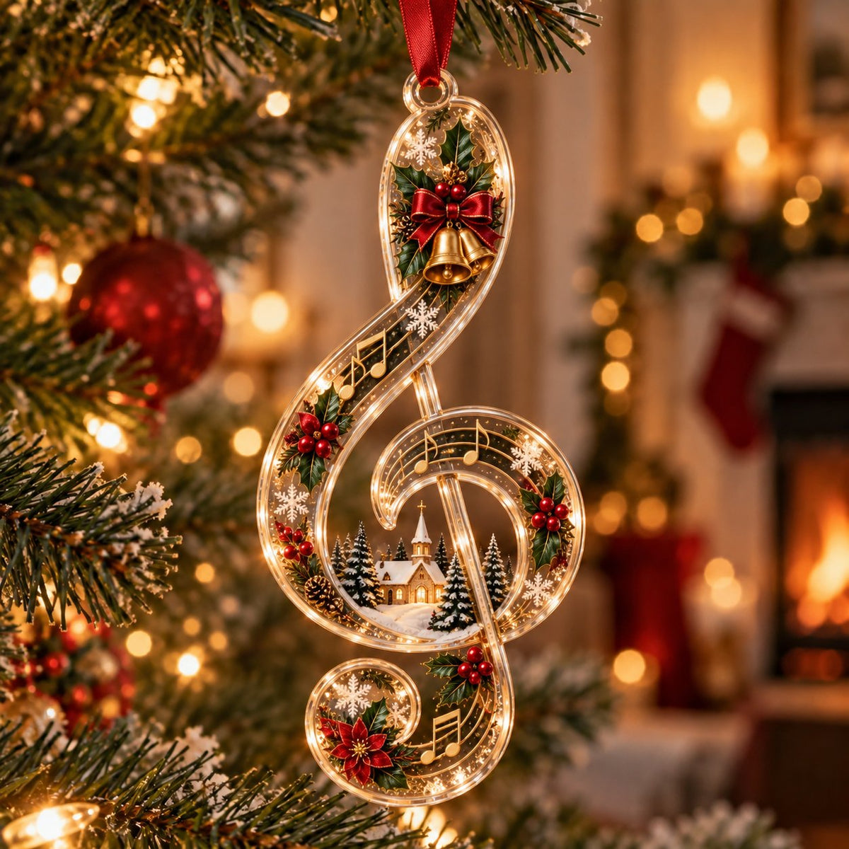 🔥Last Day 40% OFF - 🎄🎶 Christmas Melody Ornament