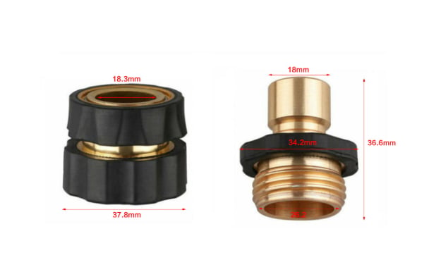 ⏰ Garden Hose Quick Connector