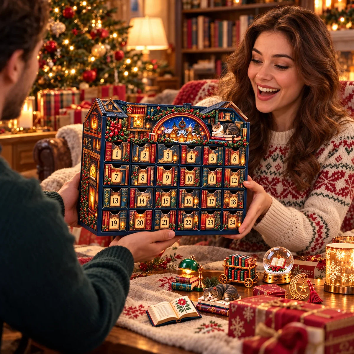 🎅📕 24 Nights Of Bookish Joy — A Cozy Countdown For Readers