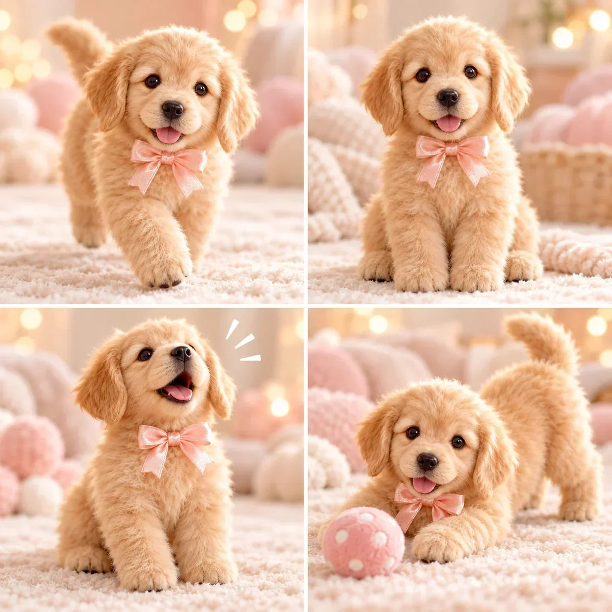 ✨🎄 49% Off – Realistic Robot Golden Retriever Puppy✨