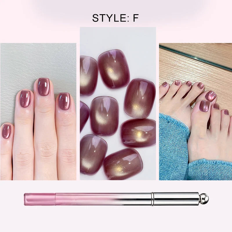 All-in-one Cat Eye Nail Gel Pen(Buy 1 Get 1 free)(2pcs)