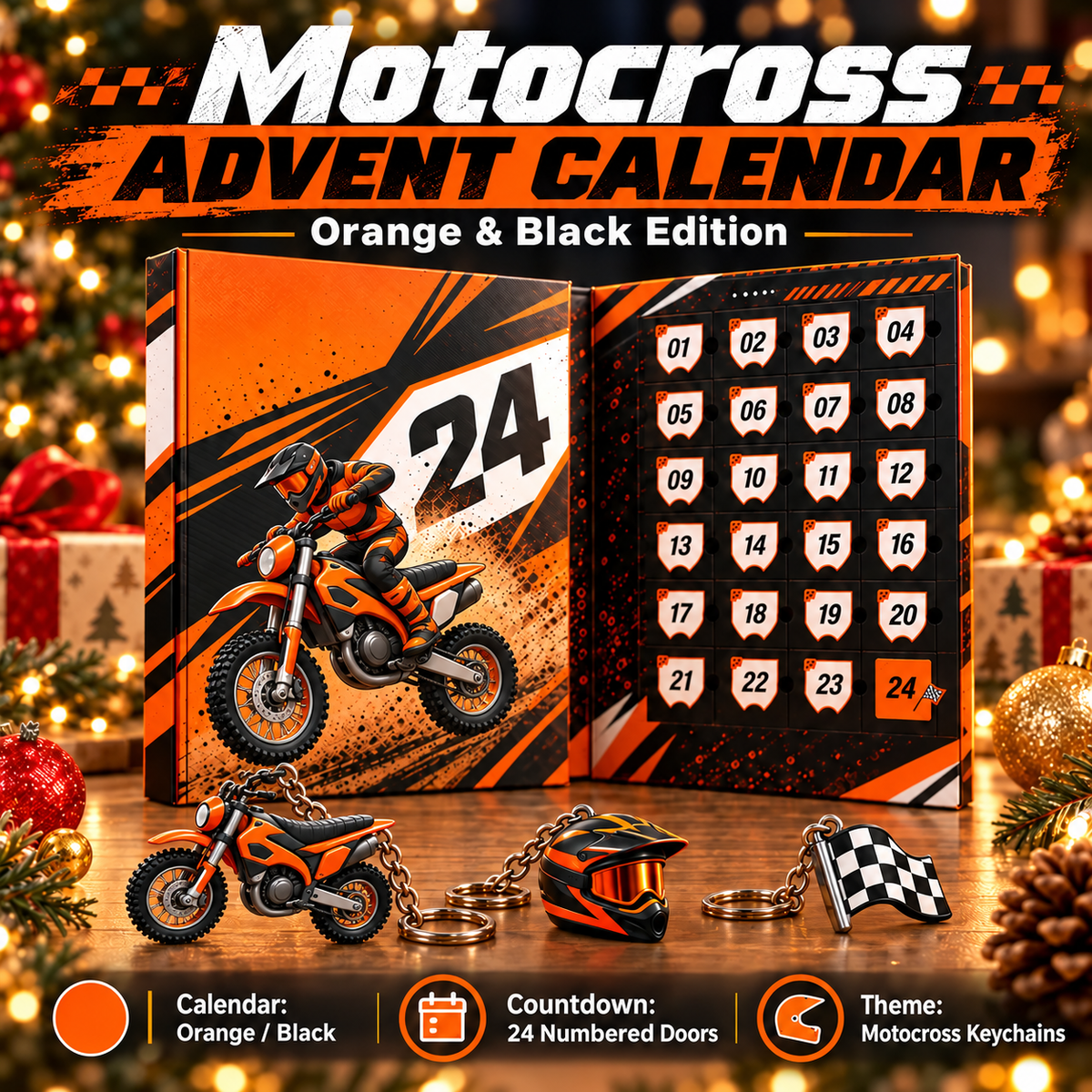 🏍️ Motocross Advent Calendar – 24 Days of Rider-Inspired Collectible Surprises