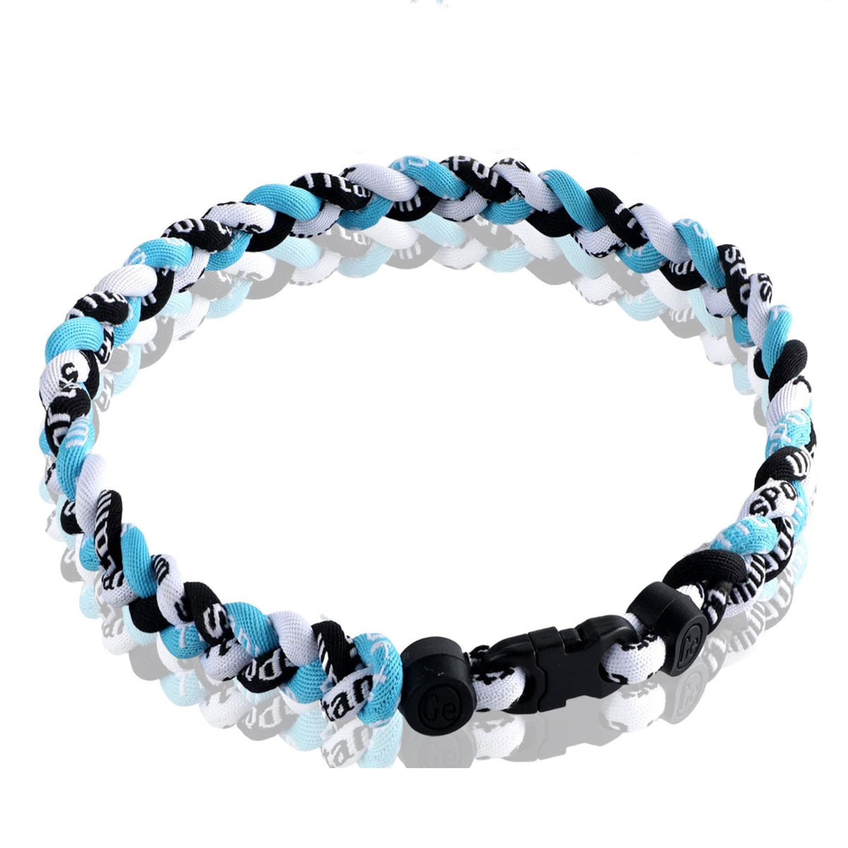 ✝️⚾Triple-Rope Tornado Baseball Necklace – Cross Charm Pendant with "I CAN DO ALL THINGS PHL4:13"