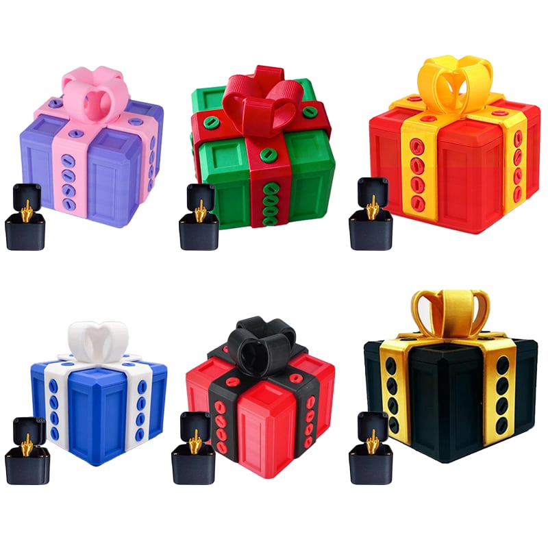 🎁 The Prank Box – Hilarious Screw Challenge with Middle Finger Surprise 🤪🖕 Perfect Gag Gift for All Occasions!