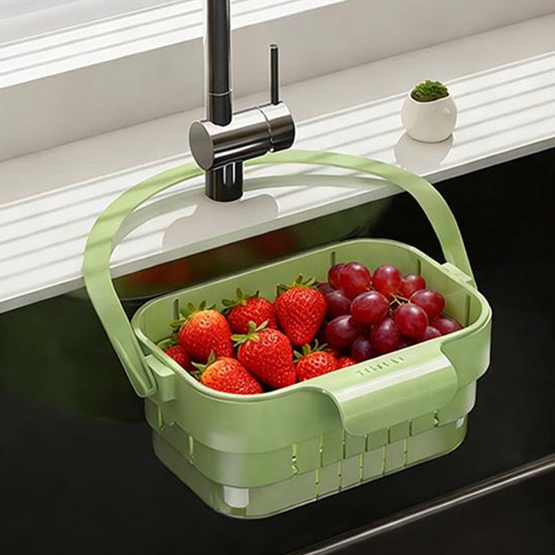 🥦40% OFF!🍅Collapsible Faucet-Hanging Sink Strainer Basket