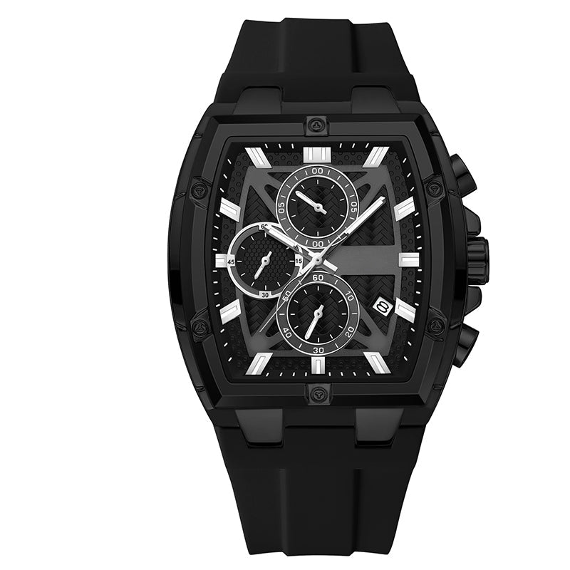 🔥Modern Barrel-Shaped Case Watch for Men