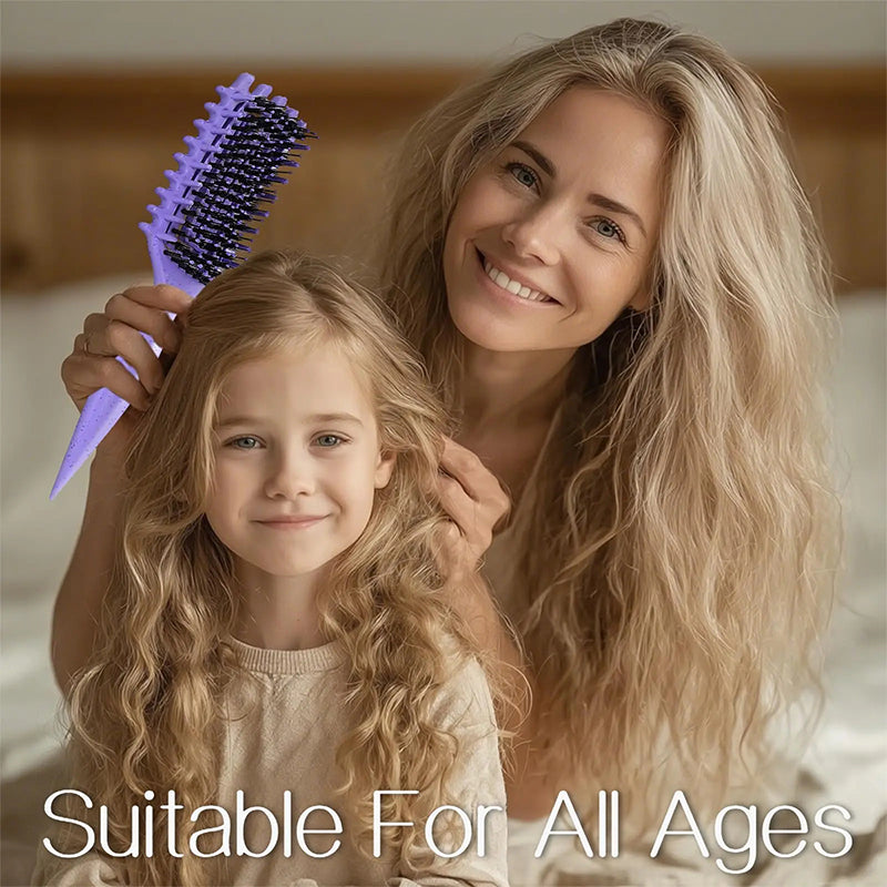 Ventilated Detangling Brush for Curly Hair 💇♀️💕