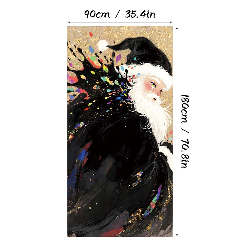 🎄 LIMITED-TIME 40% OFF! 🎅 Christmas Door Cover For Instant Holiday Decor – Fade Resistant, Multi-Scene, Vivid Prints ✨