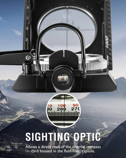 Dailyardtool® Multifunctional Military Aiming Navigation Compass Compass
