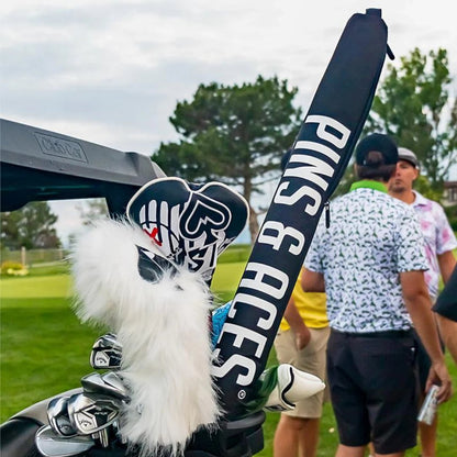 ⛳️ Golf Bag Beverage Sleeve (Fits Most Golf Bags • Holds 7 Cans • Moisture-Resistant Cold Storage 🍻🧊)