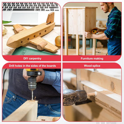 Dailyardtool® Precise Drill Guide for Woodworking Holes