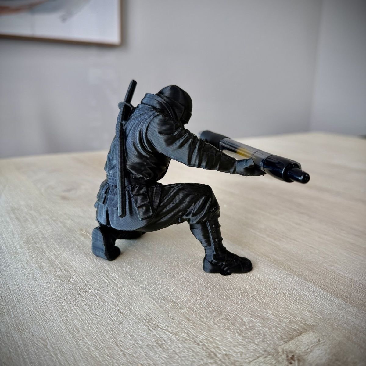 ⚔️3D Printed Samurai Pen Holder Desk Organizer