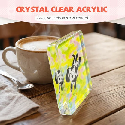 😍Square Magnetic Photo Frames with Stunning 3D Effect 💕