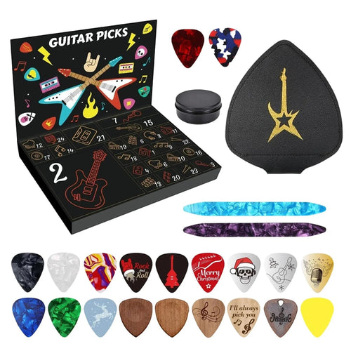🎸 Guitar Pick Countdown Calendar