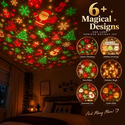 🔥Last Day 40% OFF 🔥 Magical Christmas Tree USB Projector Light – Festive Holiday Atmosphere Lamp