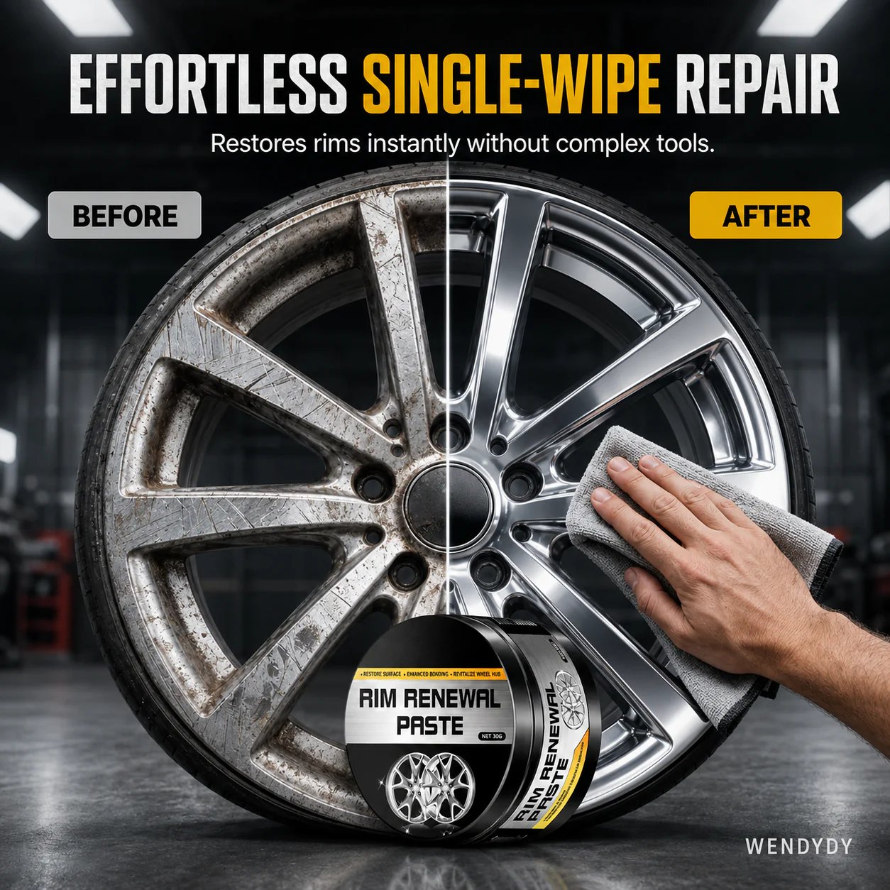 All-in-One Wheel Care & Restoration Paste