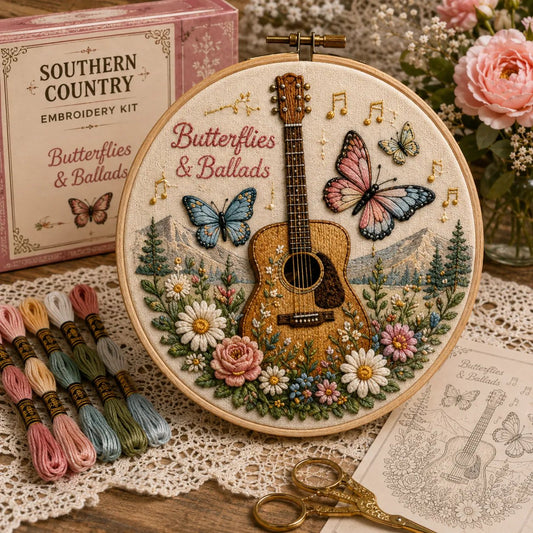 🌼 Beginner-Friendly Dolly Southern Country Needlework DIY Kit