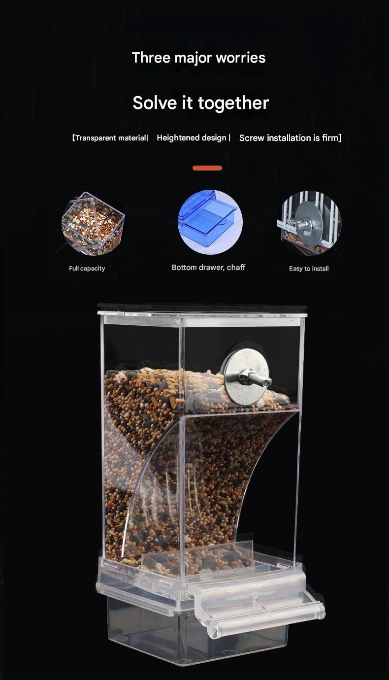 🔥No Mess Automatic Bird Feeder