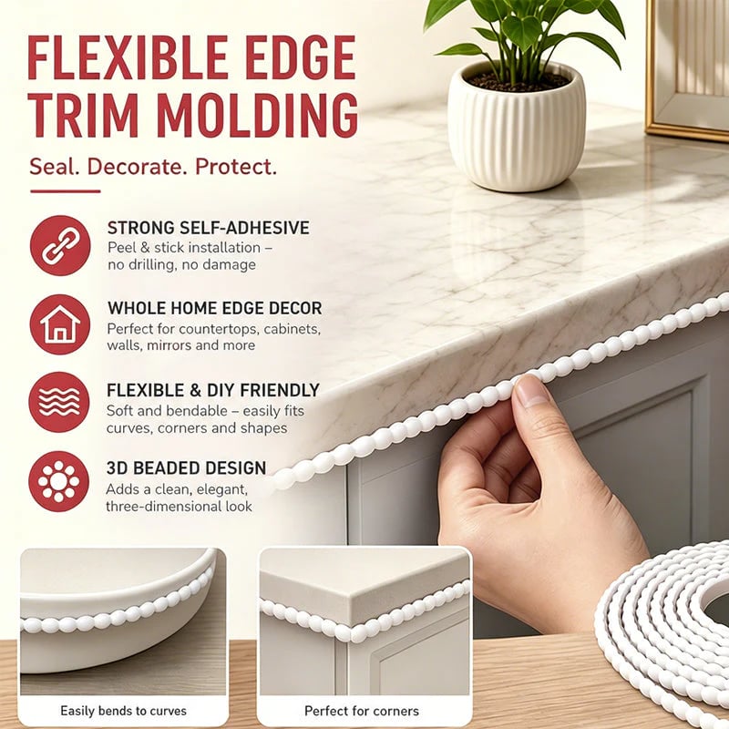 🤩DIY Self Adhesive Decorative Molding Trim