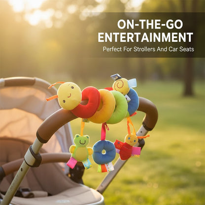 Spiral Car Seat & Stroller Toys😊