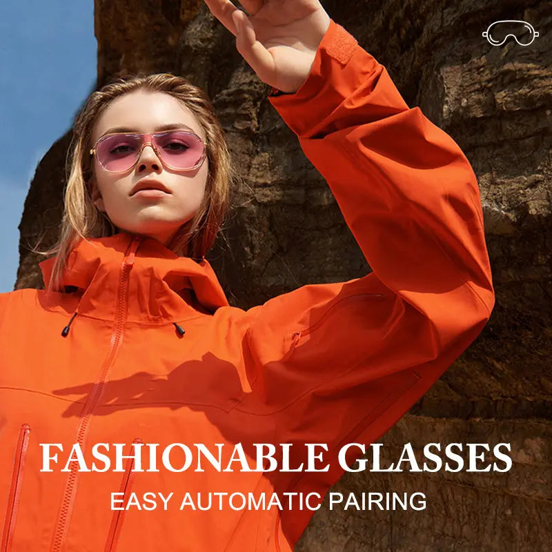 Smart Bluetooth 5.4 Audio Sunglasses – Open-Ear Wireless Music Glasses with UV Protection & Hands-Free Calling