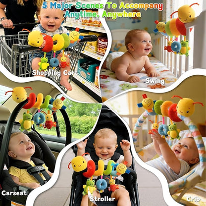 Spiral Car Seat & Stroller Toys😊
