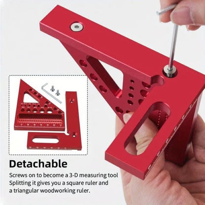 Dailyardtool® 3D Multi-angle Carpenter Square Scriber
