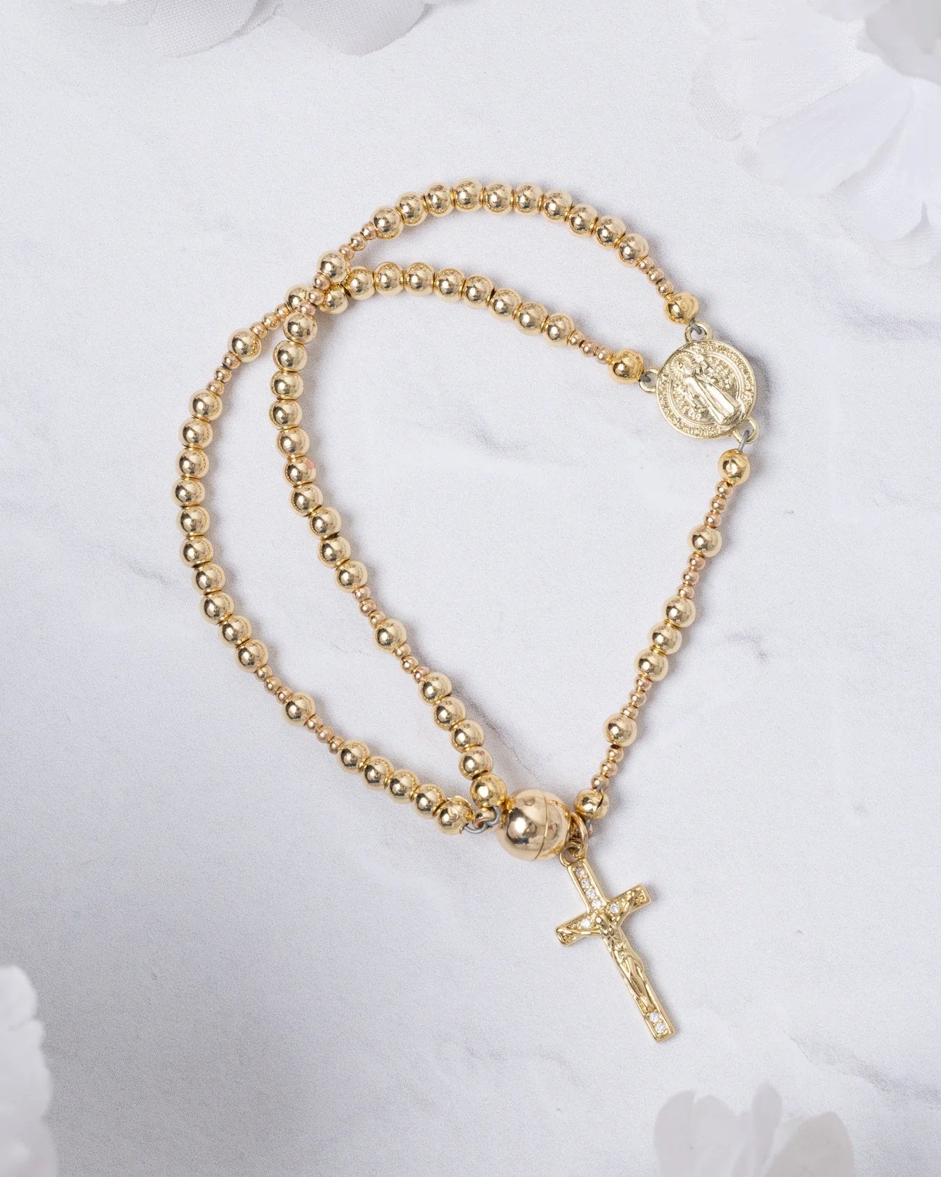 ✝️Handcrafted rosary bracelets📿