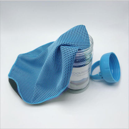 ❄️ Instant Cooling Towel – Quick Dry Sports Towel for Gym, Travel & Outdoor Activities