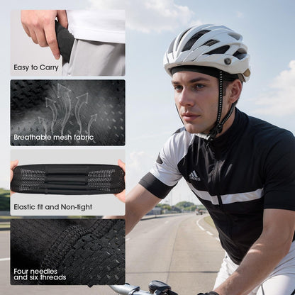 🧢  Breathable Skull Cap | Lightweight Sweat-Wicking Head Wrap