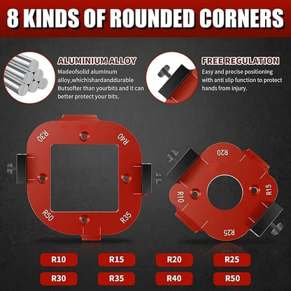 Dailyardtool® The Ultimate Cutting Template: Achieve Accurate Angles and Arcs with Ease