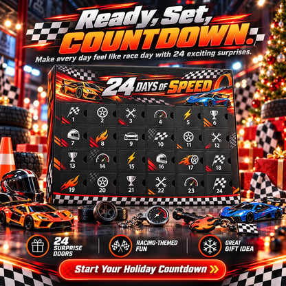 🏎️  24-Day Racing Advent Calendar – 24 Days of High-Speed Surprises