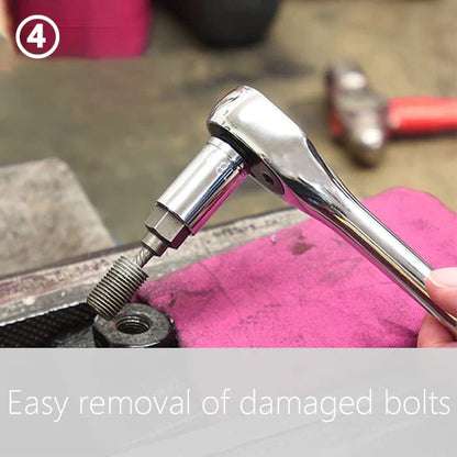 Dailyardtool® Broken Head Bolt Screw Cap Extractor Broken Head Screw Hexagon Socket Bolt Removal Tool