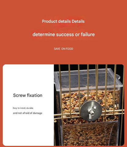 🔥No Mess Automatic Bird Feeder