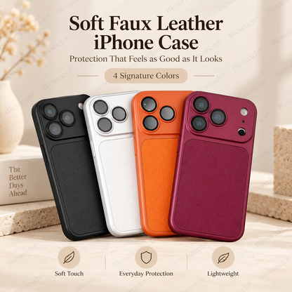📱 LIMITED‑TIME 49% OFF! ✨ Soft Faux Leather Phone Case – Flexible, Slim, Model‑Specific ✨