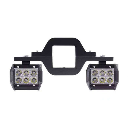 Dailyardtool® 2pcs 4 Inch LED Pods with Tow Hitch Mounting Brackets