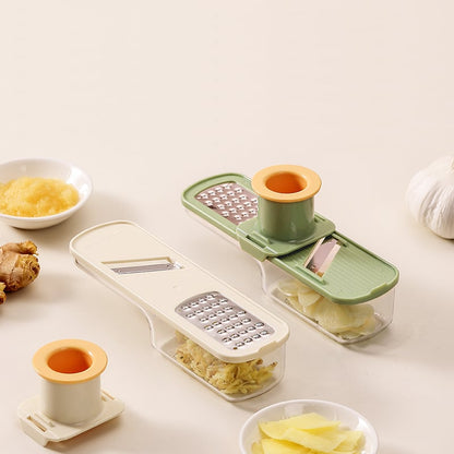 🔥Multifunctional Garlic Grinder & Mandoline Slicer