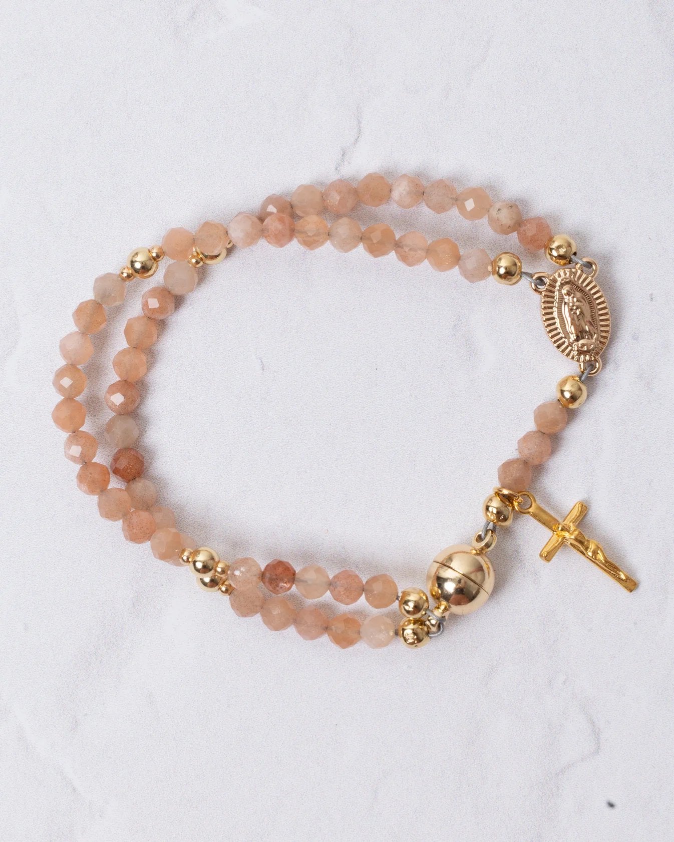 ✝️Handcrafted rosary bracelets📿