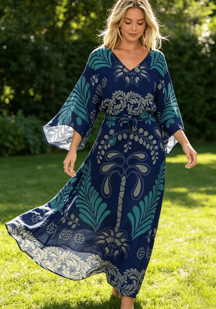 💕Bohemian V-Neck Loose Dress