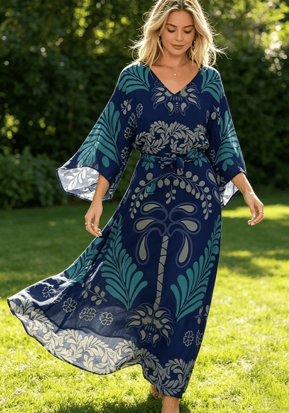 💕Bohemian V-Neck Loose Dress