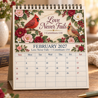📖 2027 A Year Of Comfort & Strength Bible Verse Calendar