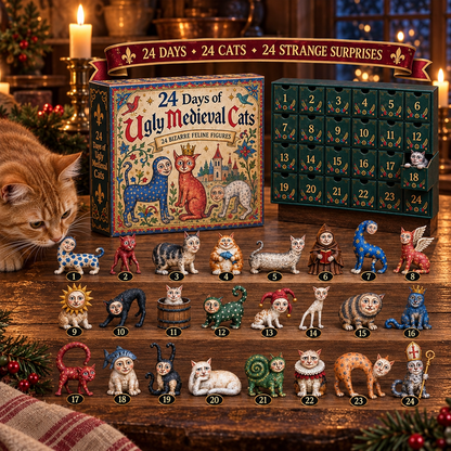 🐈🏰 24 Days of Ugly Medieval Cats