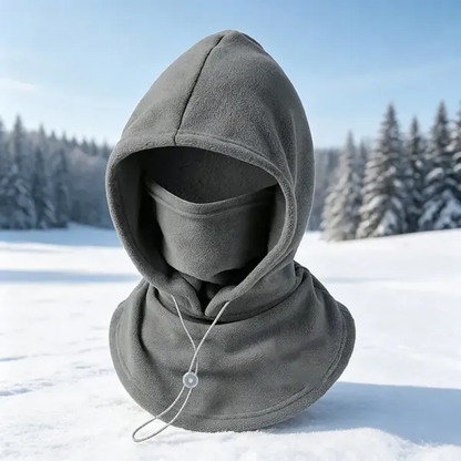 Fleece Double Layer Integrated Hat