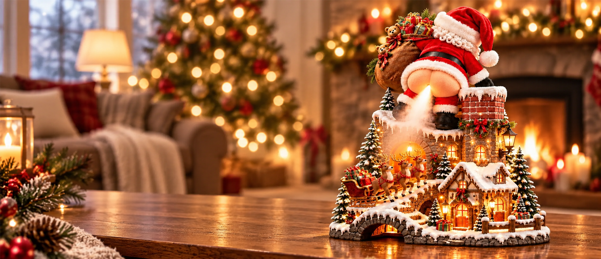 Warm Glow, Cozy Christmas Feel