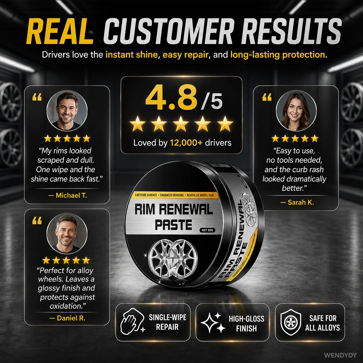 All-in-One Wheel Care & Restoration Paste