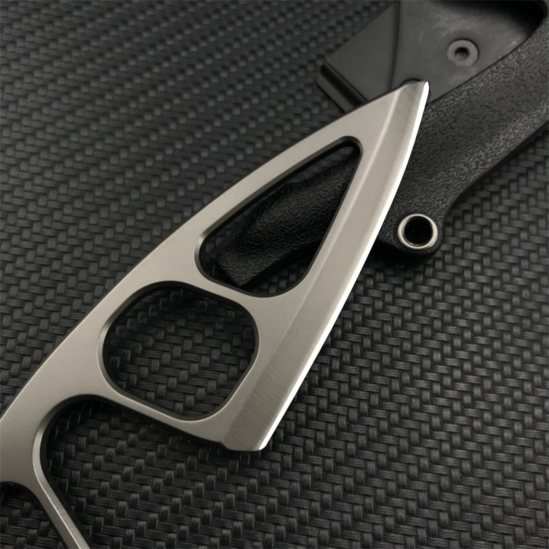 Dailyard Tactical EDC Knife with Multi-Carry Sheath & Belt Clip