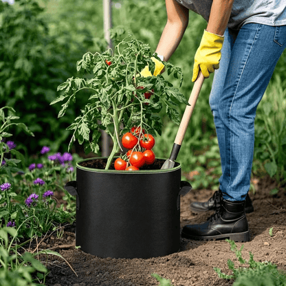 🌱 Gallon Grow Bags – Heavy Duty Aeration Fabric Pots with Handles for Vegetables, Flowers & Fruits 🪴
