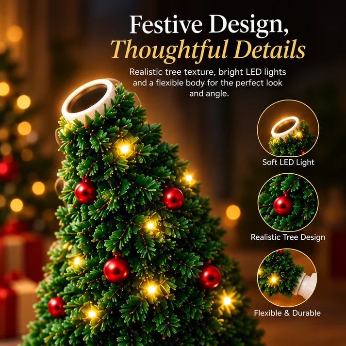 🔥Last Day 40% OFF 🔥 Magical Christmas Tree USB Projector Light – Festive Holiday Atmosphere Lamp